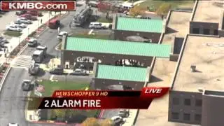 Part of south KC hospital evacuated after fire