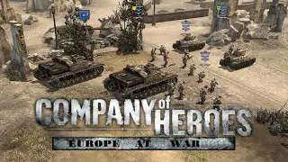 Company of Heroes Offensive Doctrine 1vs2 Expert [Europe At War mod]