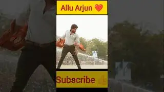 Action Style Of Allu Arjun #shorts #trending Sg Creations 1010