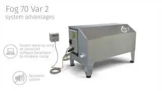 Fog 70 Var 2 is a fogging system designed to serve several areas independent from each other