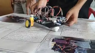 Obstacle detection automatic car, Project