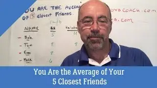 You Are The Average of Your 5 Closest Friends | by DYB Coach Ron Ramsden