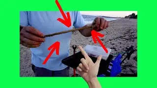 NEW TRICK how to put TITA LONGLINE (SURFCASTING in MATARO)