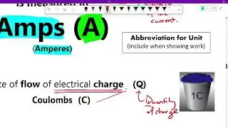 2025-12-11 Charge (Q) and Current (I) ; Using the I Quit formula