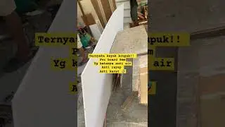 Ternyata tidak seperti yg saya bayangkan pvc board