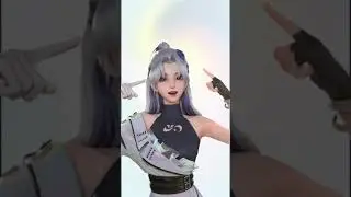 cute animated girl whatsapp status