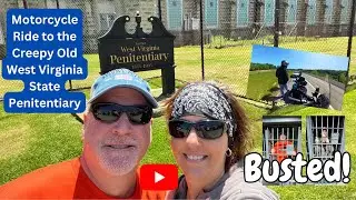 Biker Adventure: Riding to the Old West Virginia State Penitentiary in Moundsville, WV. #motovlog