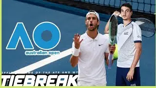 Lorenzo MUSETTI vs Lorenzo SONEGO (AO 26)| Round 3 🥎 TIEBREAK #tiebreak #musetti #sonego 