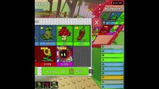 SPENT 90,000 SEEDS! WHAT... 🌻 #defence #roblox #garden #gaming #gardentowerdefense #games