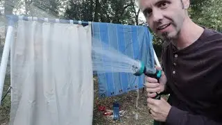 How Waterproof are These Curtains? Testing Sunthus Waterproof Curtains!