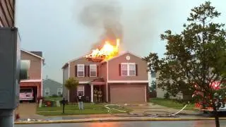 lightning house fire