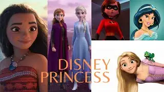 Disney Princess  | #elsa #anna #elsaanna #disney #snowwhite #rapunzel #moana #cuteprincess #girls