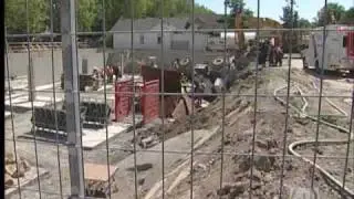 Crane operator in surgery after being impaled in terrible accident