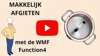WMF Function 4, d&eacute; pannenset voor de downdraft kookplaat en om makkelijk af te gieten