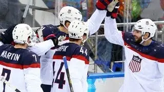 U.S. men's hockey score Olympic victory against Czech Republic