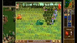 #89. Heroes III. Misha (ДАУ) vs Armageddets. Отряды сопряжения!