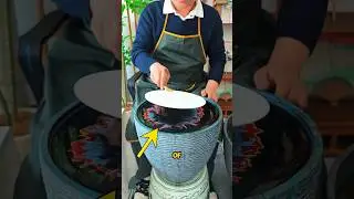 Завораживающий фан-арт с эффектом водной мраморной живописи #шорты