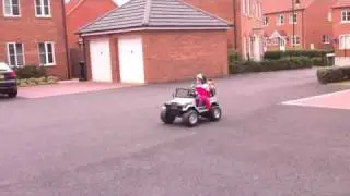 Модифицированный Peg Perego jeep (батарея 24В 22 А/ч)
