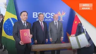 China-Brazil perkukuh kerjasama strategik pelbagai bidang