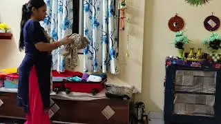 🌄 ससुराल जाने के लिए पैकिंग 💁 हो गई ससुराल जाने की तैयारी