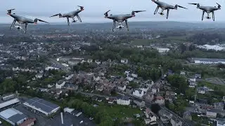 &Uuml;ber den D&auml;chern von Ellefeld im Vogtland
