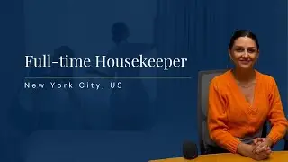 Full time Housekeeper job offer in New York City, US