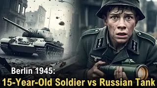 Berlin 1945: A 15-Year-Old Hitler Youth with a Panzerfaust vs. Advancing Soviet Tanks