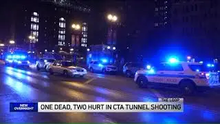 1 killed, 2 wounded in shooting in CTA tunnel in the Loop