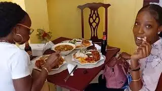 Welcome to local dream restaurant downtown Castries on st Louis street #loop #feedshorts 