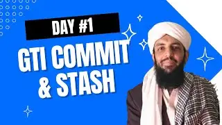Learn Git & GitHub | Day No. 1: Git Initialization, Commit, and Stash Demystified