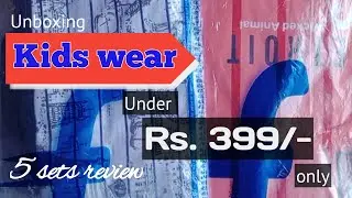 Comfortable Kid's Fashion: Shop Stylish Wear Under 399 on Flipkart #partywear #kids #tried&tested