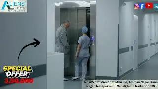 HOSPITAL L LIFT MANUFACTURERS in Chennai #homelift #cargolift #hospitallifts #goodslifts #minilift