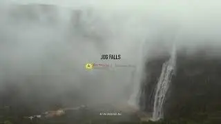 Majestic Aerial View of Jog Falls: A Breathtaking Drone Journey Over India&rsquo;s Tallest Waterfall!