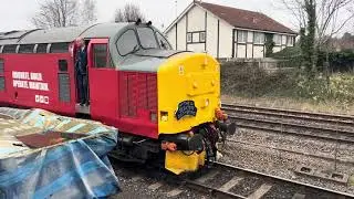 The Severn valley railway winter diesel day (featuring 37508 and 37418 29/12/2025 