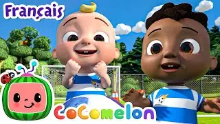 La chanson du football | CoComelon en Fran&ccedil;ais | Chansons pour b&eacute;b&eacute;s