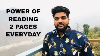 Power of Reading 2 Pages Everyday | How to Build a Reading Habit in Hindi