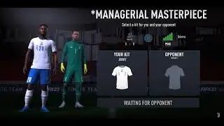 FIFA 23- Live FUT Friendly (Managerial Masterpiece) #246 (PS5)