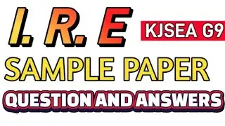 KJSEA: ISLAMIC RELIGIOUS EDUCATION (IRE) QUESTIONS AND ANSWERS GRADE 9