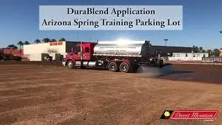 DuraBlend Application Arizona Spring Training Parking Lot