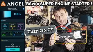 ANCEL BS200 Super Engine Starter | Battery Breakthrough In Cold Weather Starting!