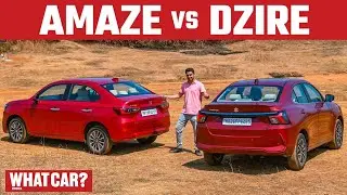 Honda Amaze vs Maruti Dzire | Real World Mileage Tested