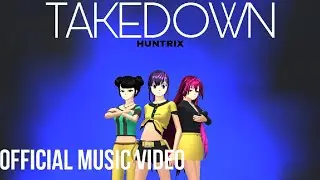 M/V 'TAKEDOWN - HUNTRIX (KPOP DEMON HUNTERS)' (MY VERSION) || VERSION SAKURA SCHOOL SIMULATOR 