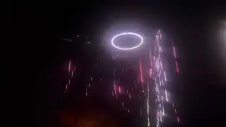 Beautiful lights show.