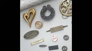 Engraved Logo Metal Tags