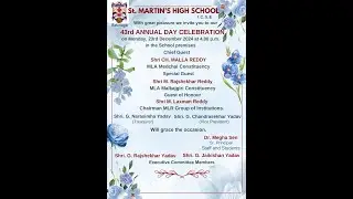 St.Martin's High School - Balnagar