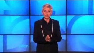 Ellen's Monologue - Portia's Lotions (2011-03-21)