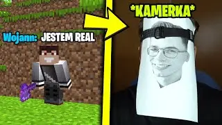 WOJAN POKAZAŁ KAMERKĘ? 🤣🤣 *dziecko podszywa się...* w Minecraft