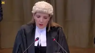 Abogada irlandesa Blinne N&iacute; Ghr&aacute;laigh expone ante la CIJ la barbarie israel&iacute;. (Subt. en castellano)