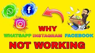 WHY WHATSAPP FACEBOOK INSTAGRAM NOT WORKING FOR 24 HOURS ||#BIGPROBLEM || #SGAMING🌎 || #YouTube