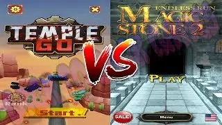 Tomb Girl Run 3D Escape vs Endless Run Magic Stone 2 Gameplay For All Kids And Babies
